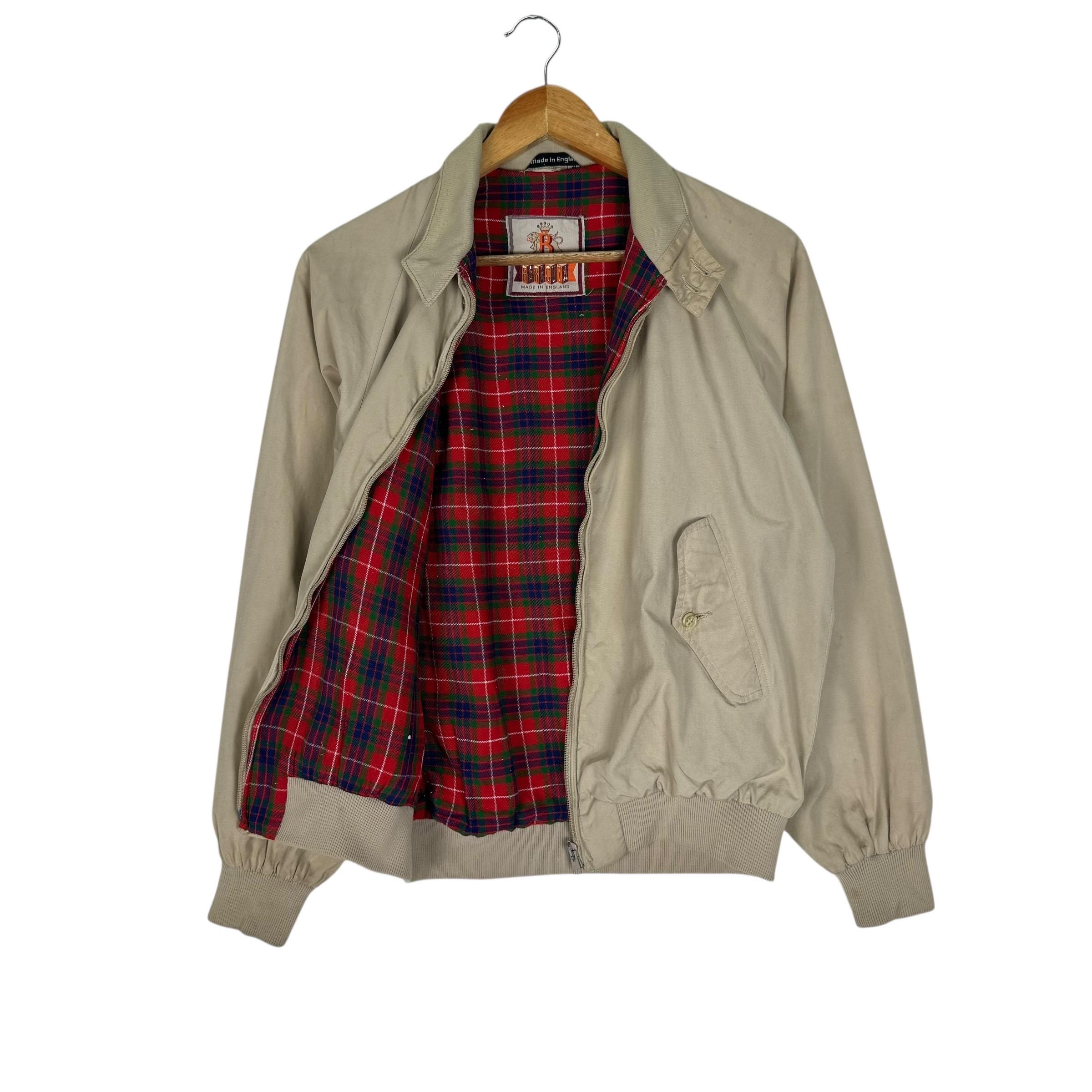 Vintage 90s Baracuta Herrington Jacket Classic G9 Brown Colour
