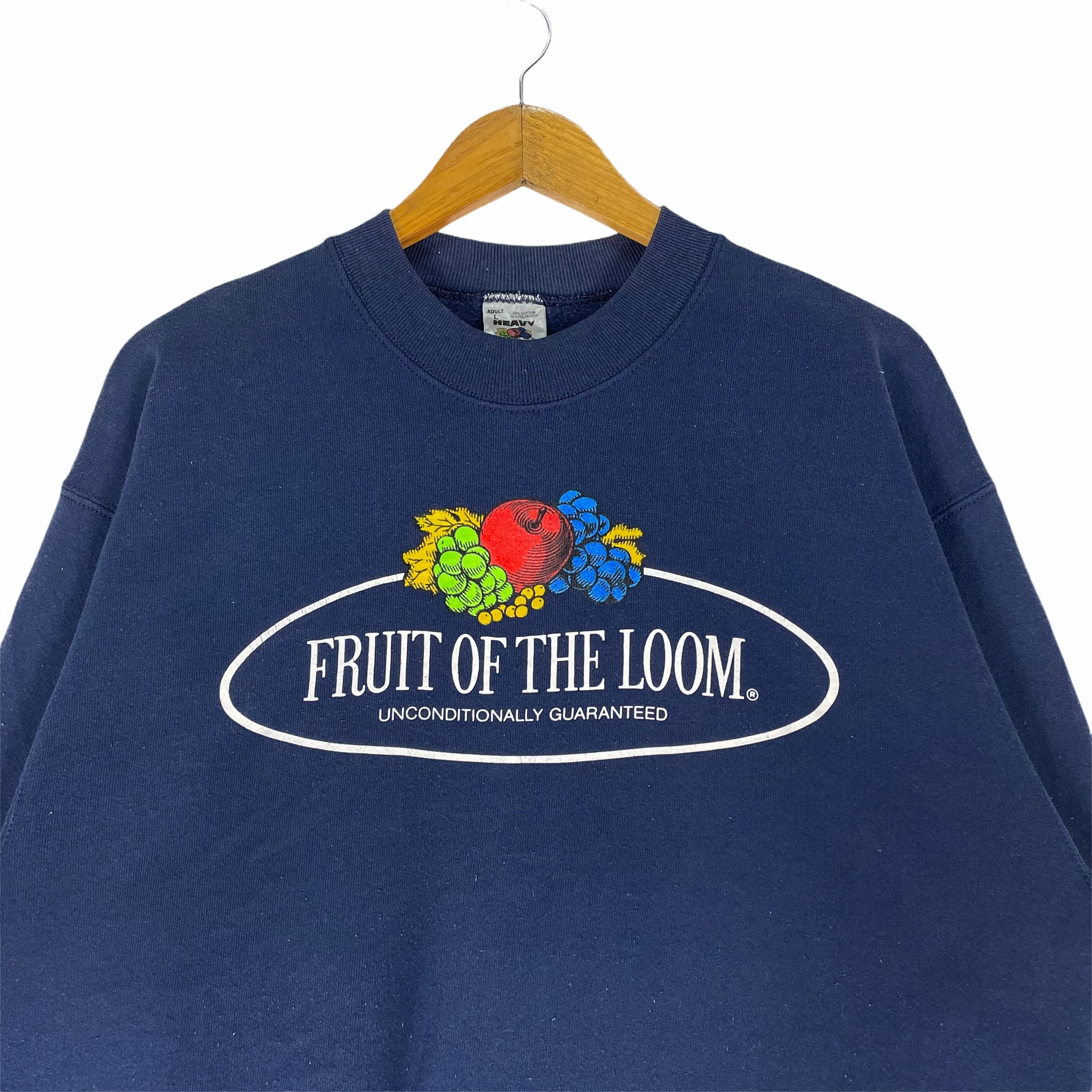 Vtg Louisville Cardinals Crewneck Sweatshirt Fruit of the Loom Made USA Sz  L