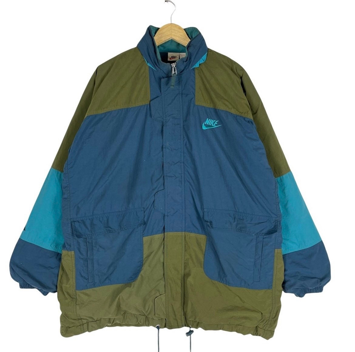 arco Descanso Tranquilidad Vintage 90s NIKE ACG Windbreaker Colour Block Spellout Light - Etsy Finland