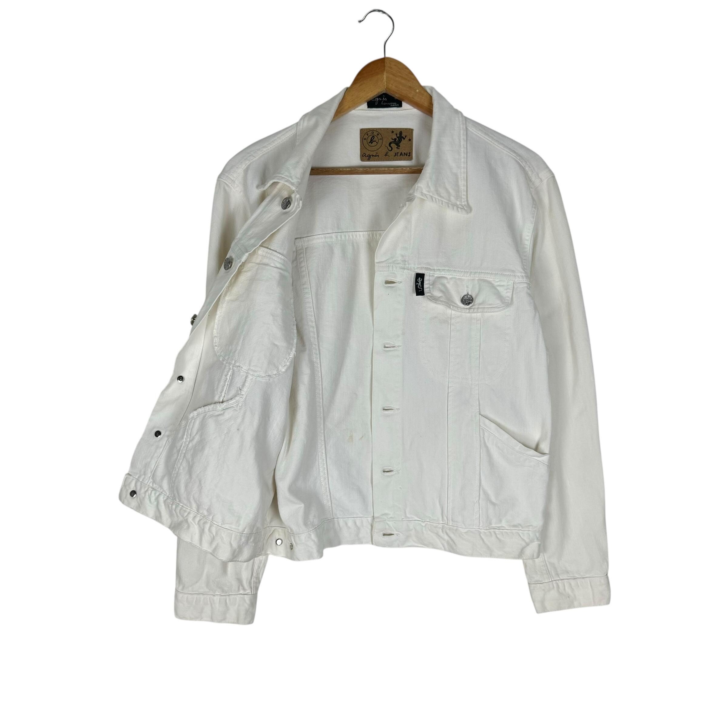 ヴィンテージ 90年代 AGNES B Homme トラッカーデニムジャケット