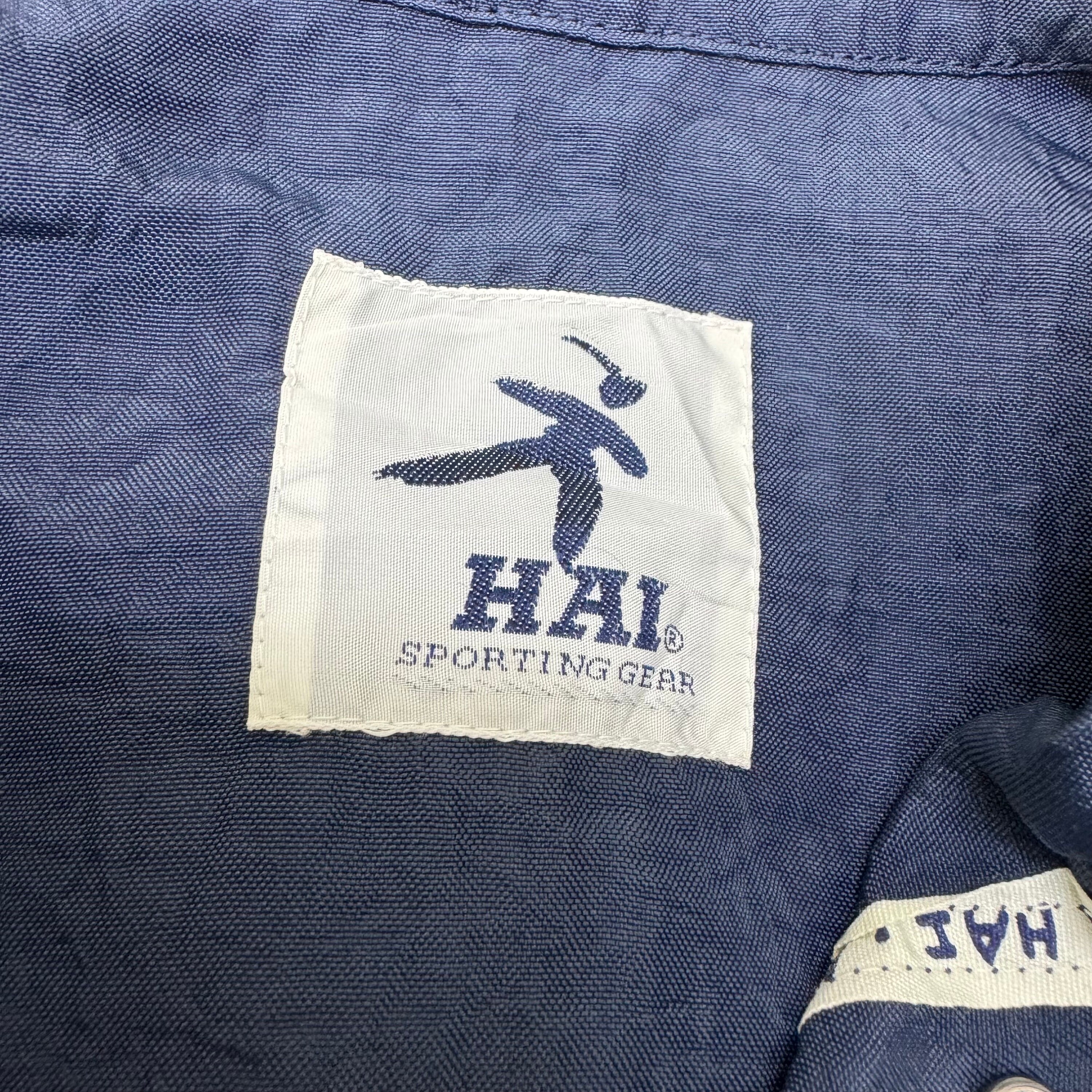 Vintage 90s HAI Sporting Gear Jacket - Navy Blue Issey