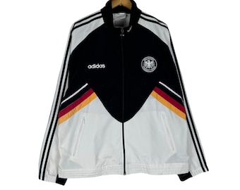 Vintage 90s Adidas Germany Track Top Jacket Athletic Streetwear
