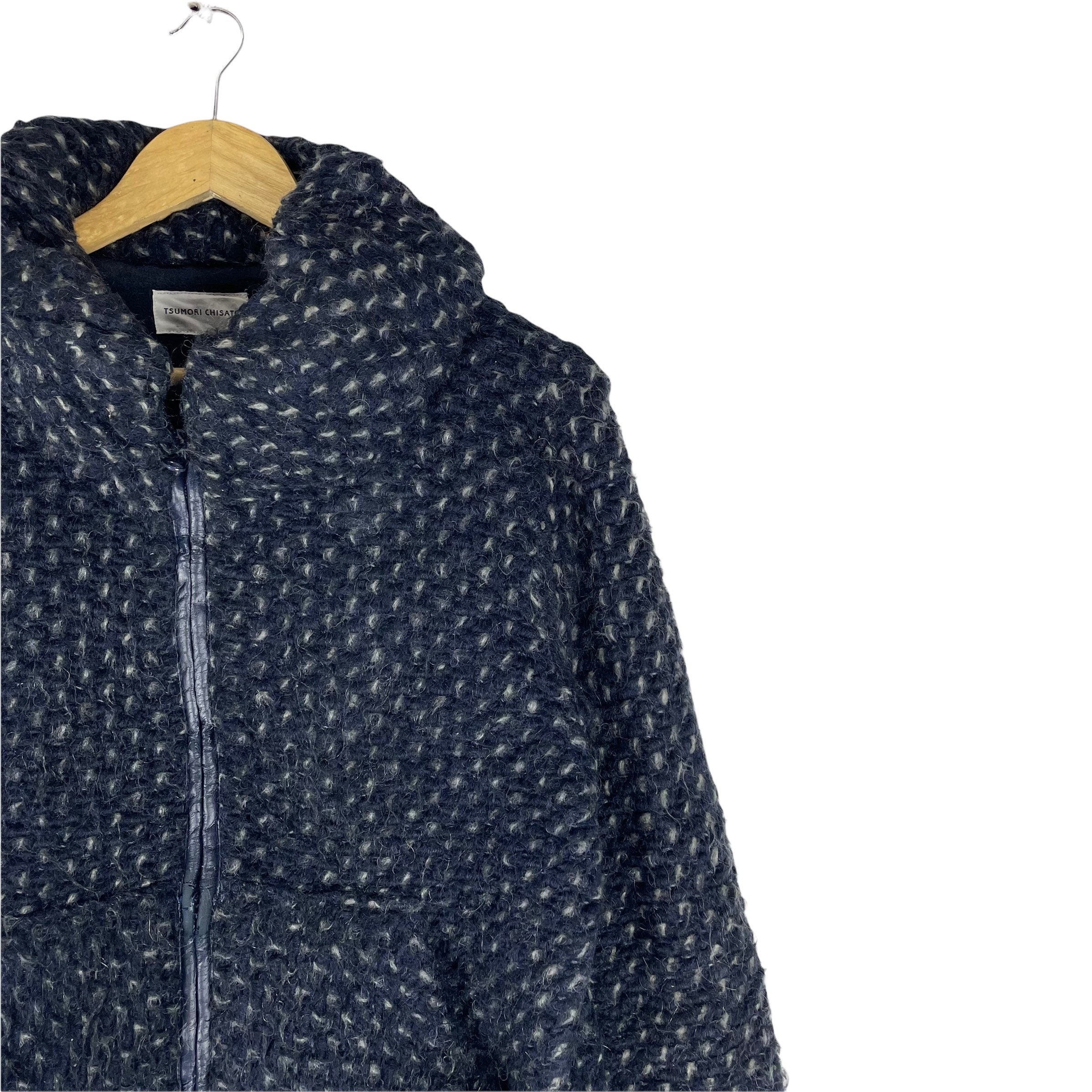 Tsumori Chisato Polka Dot Collar Jacket - Japanese Designer Cotton