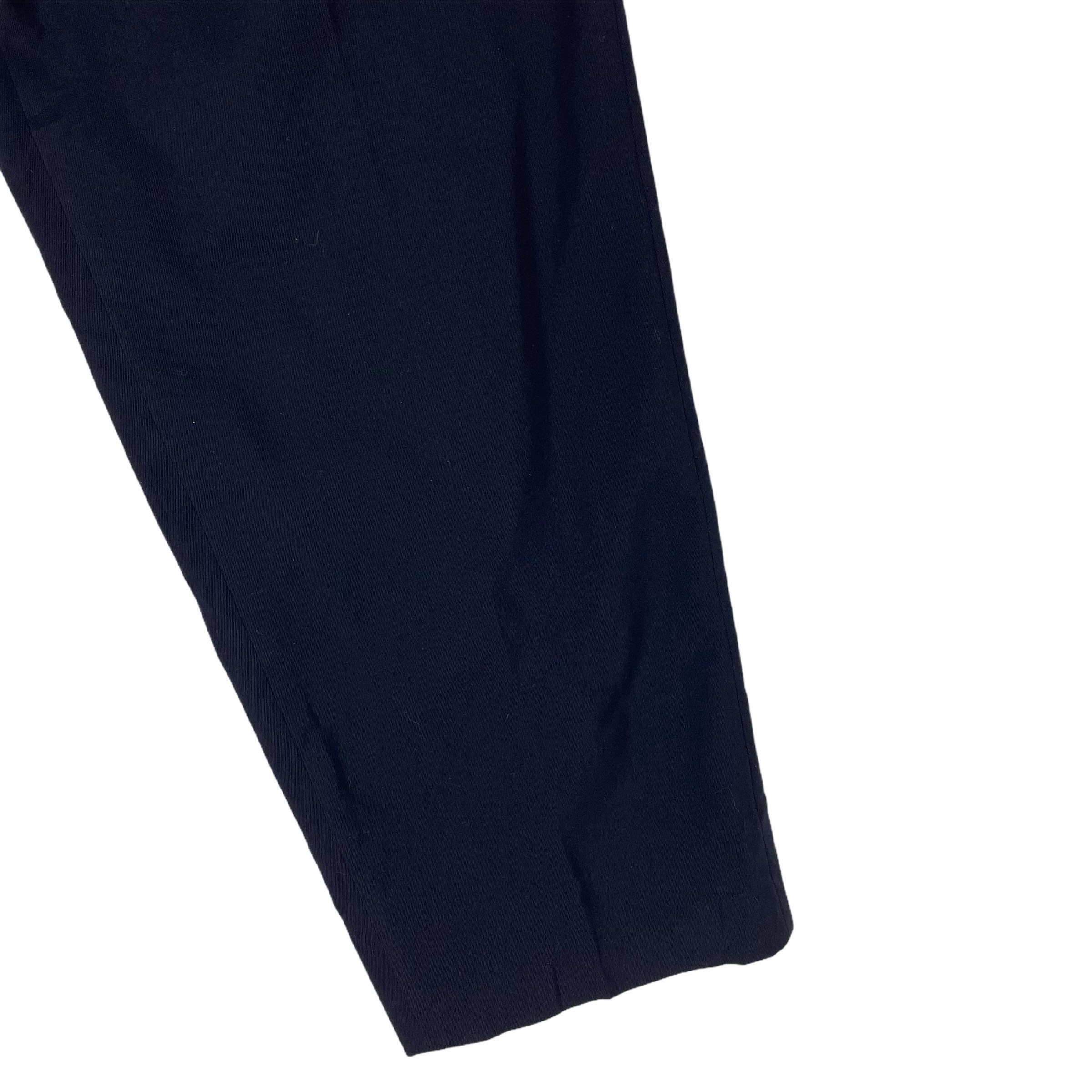 90s Y's for men LQ Rayon混2tuck slacks YOHJI YAMAMOTO Y's for Men 90s 3-Tuck Side Stripe Slacks