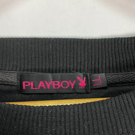 PLAYBOY Sweatshirt Big Bunny Black Colour Sweater… - image 6