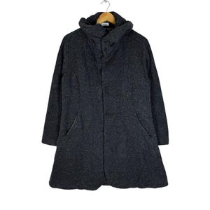 Synthetic Coated Long Down Jacket — My Clothing Archive