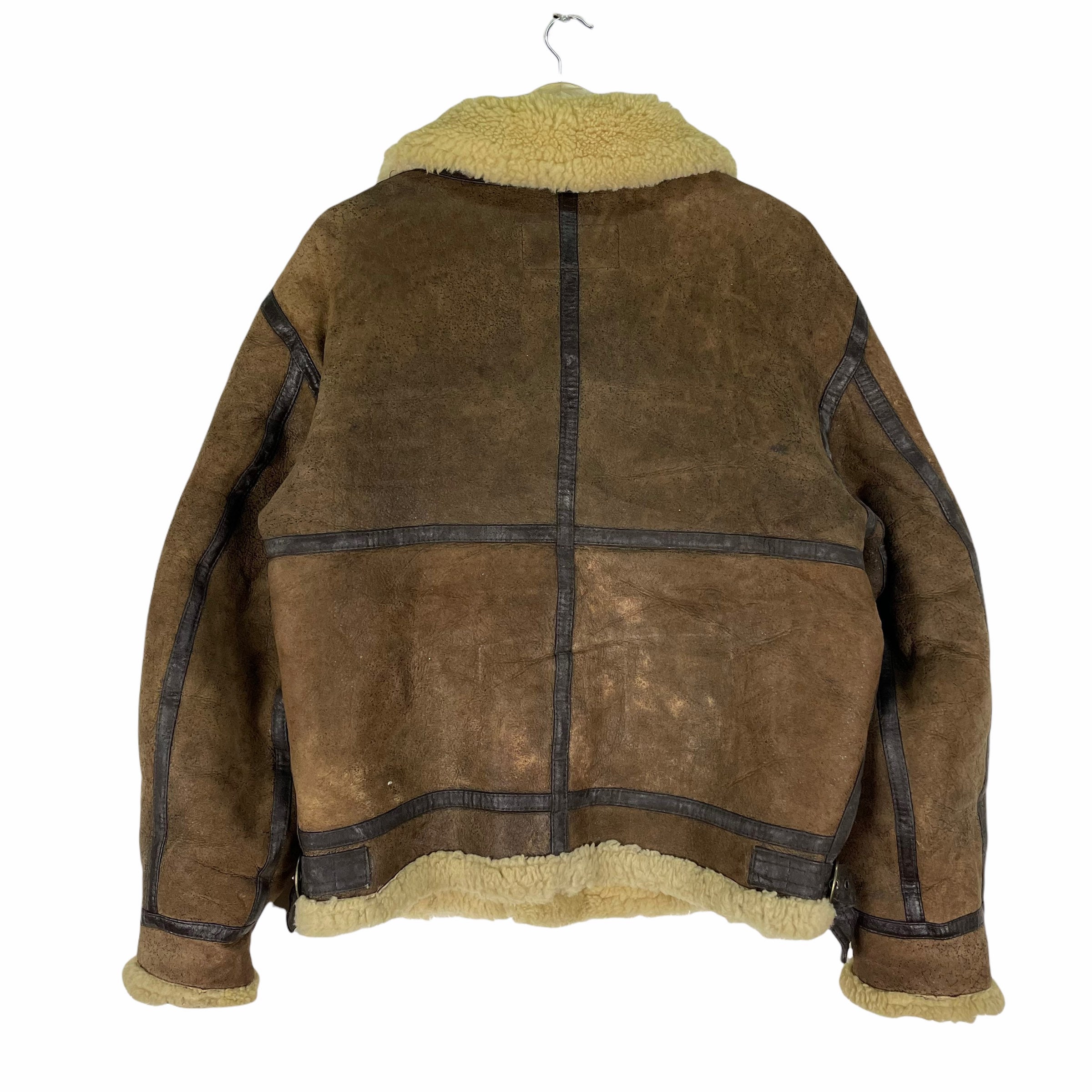 ジャケット・アウター Old US ARMY AIR FORCE B3 Flight Jacket US Made Shearling B3 Flight Jackets_from US AUTHENTIC