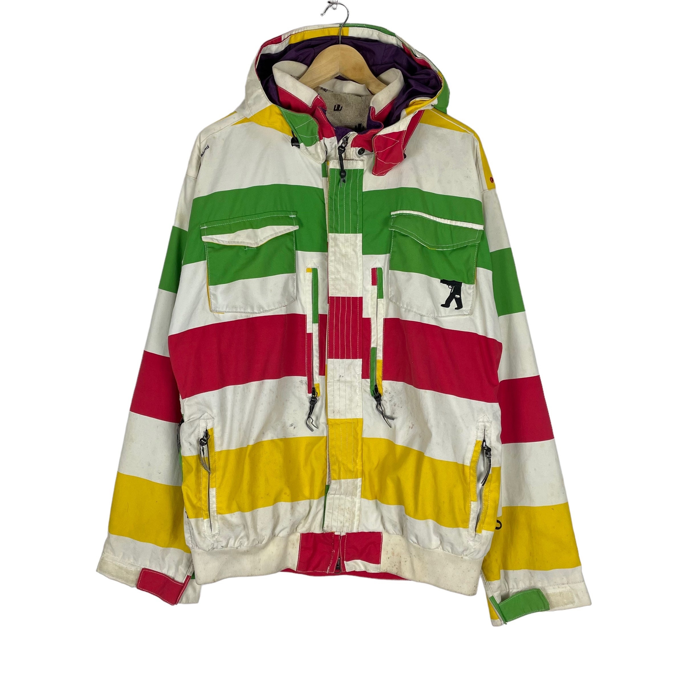 REVOLVER Japan Special Blend Hoodie Rainbow Striped