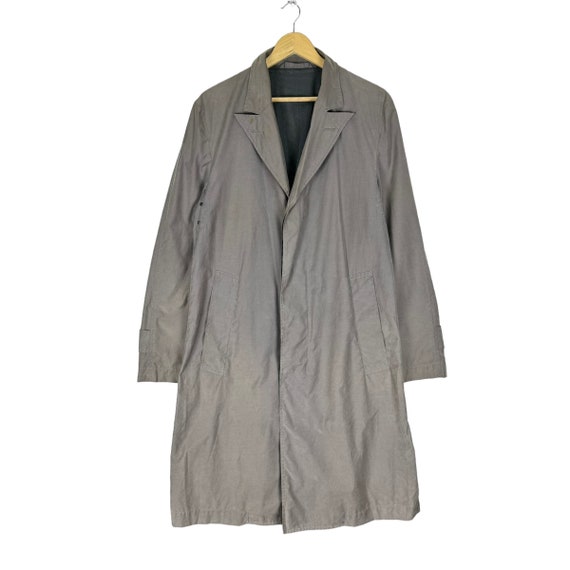 Margaret Howell Overcoat Button Long Trench Jacke… - image 1