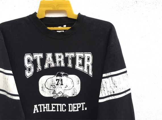 Rare!! Starter Sweatshirts Athletic Dept Spell Ou… - image 2