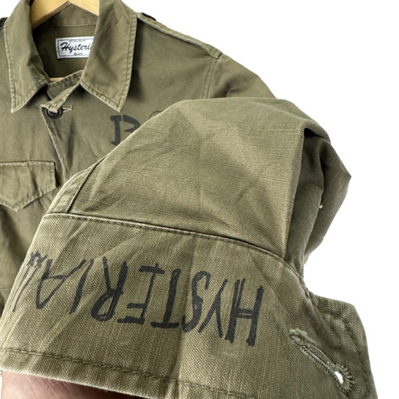 HYSTERIC GLAMOUR Japan Military Style M65 Button Shir… - Gem