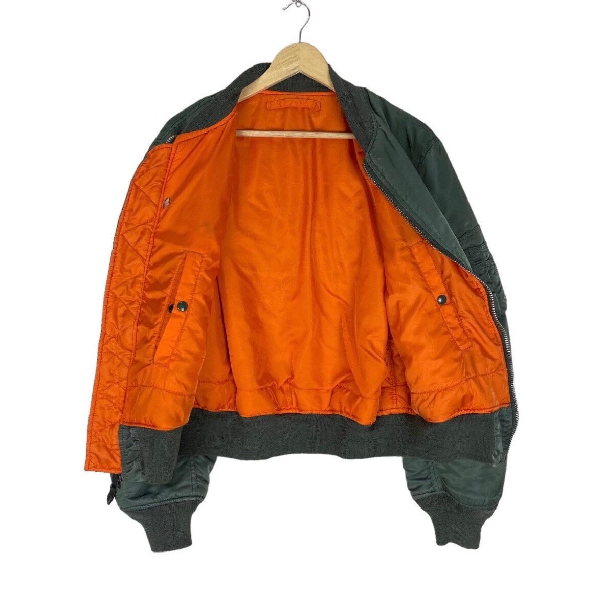 Vintage 90s OFFROAD MA-1 US Army Us Air Forces Flight Bomber