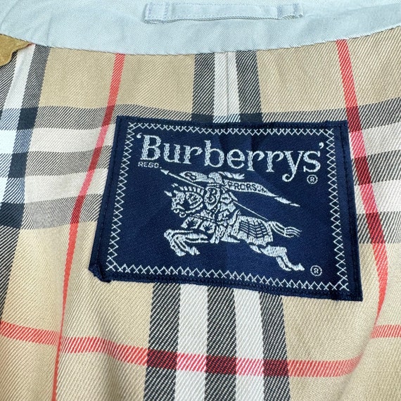 Vintage 90s Burberrys Inside Nova Check Plaid Pattern Parka