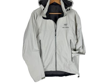 Arcteryx Goretex Hoodie Windbreaker Zipper Jacket  Gopecore Size (M)