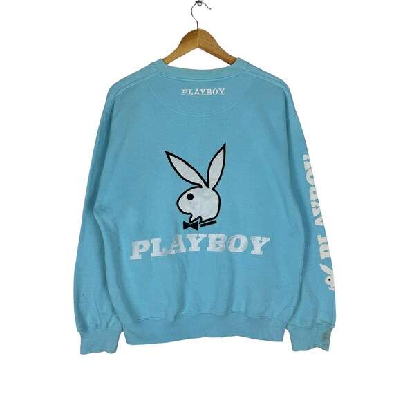 Playboy bunny sweatshirt blue shop