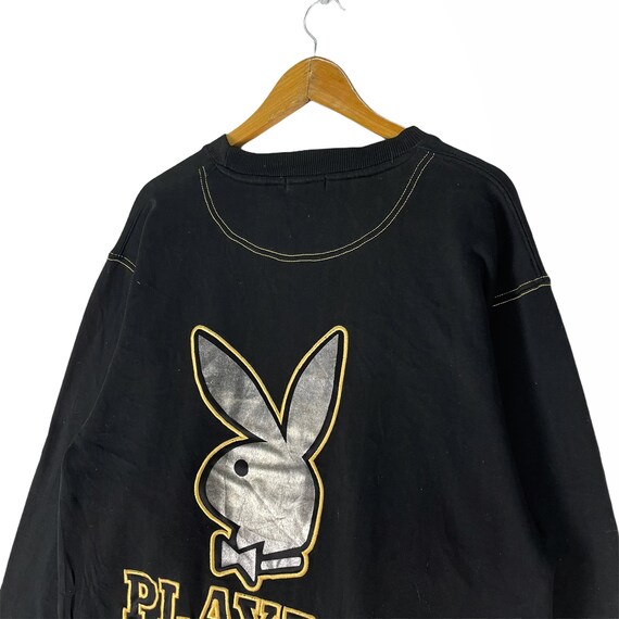 PLAYBOY Sweatshirt Big Bunny Black Colour Sweater… - image 3