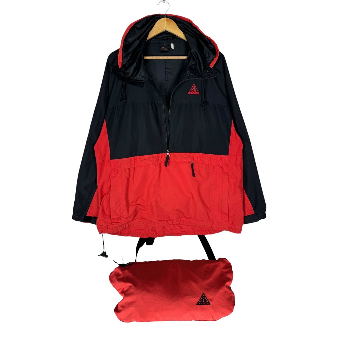 定率割引 往復 ACG Nike 90s Vintage Hoodie 1 in 2 Zip Half Anorak ジャケット・アウター