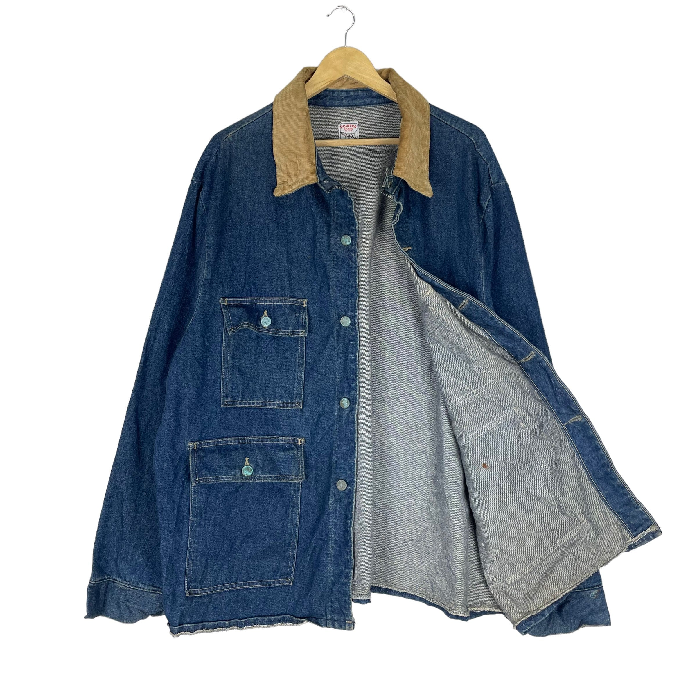 Pointer Brand Denim Jacket Coverall Made in USA Unisex Size