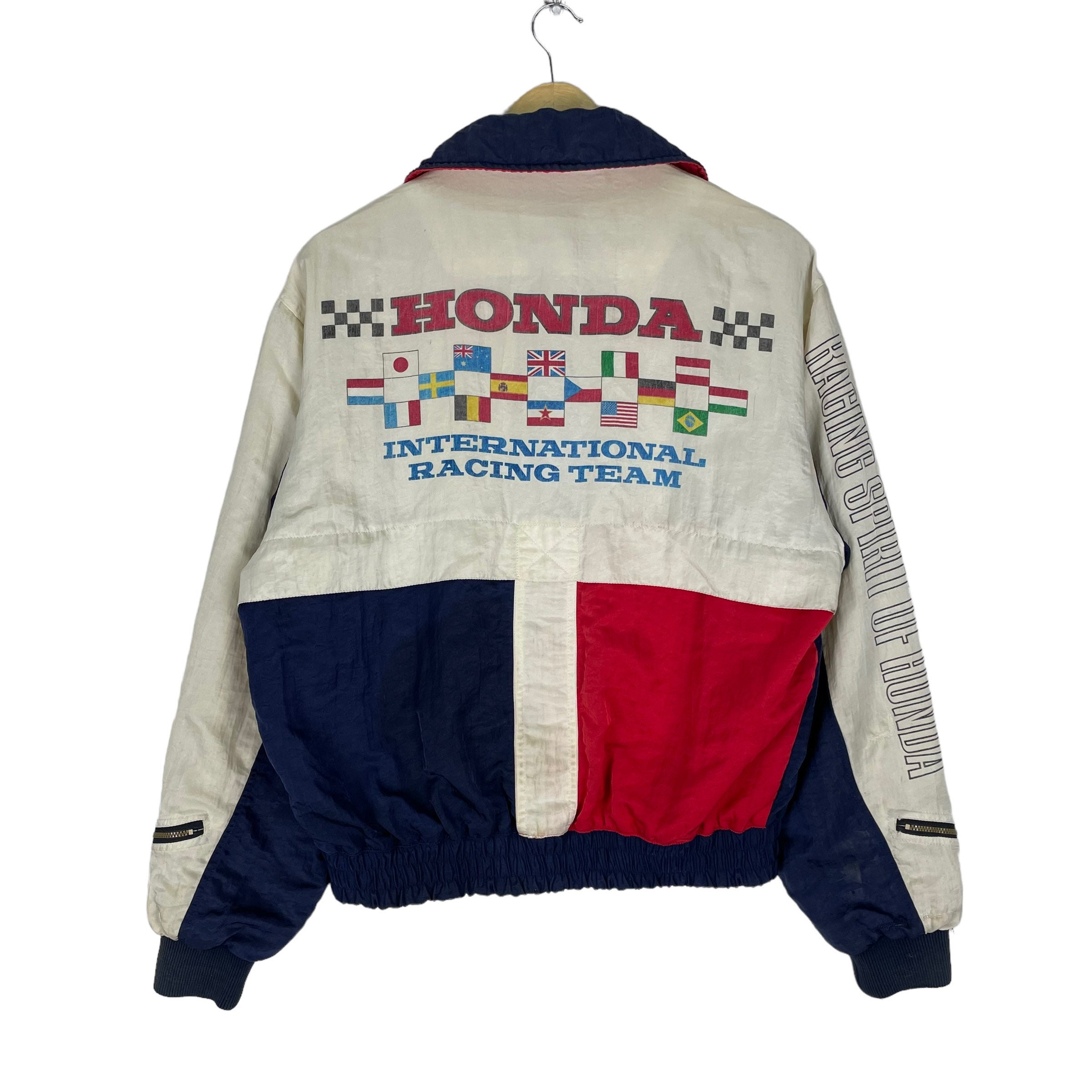 Vintage 90s Honda Racing Team International HRC Motorsport Jacket