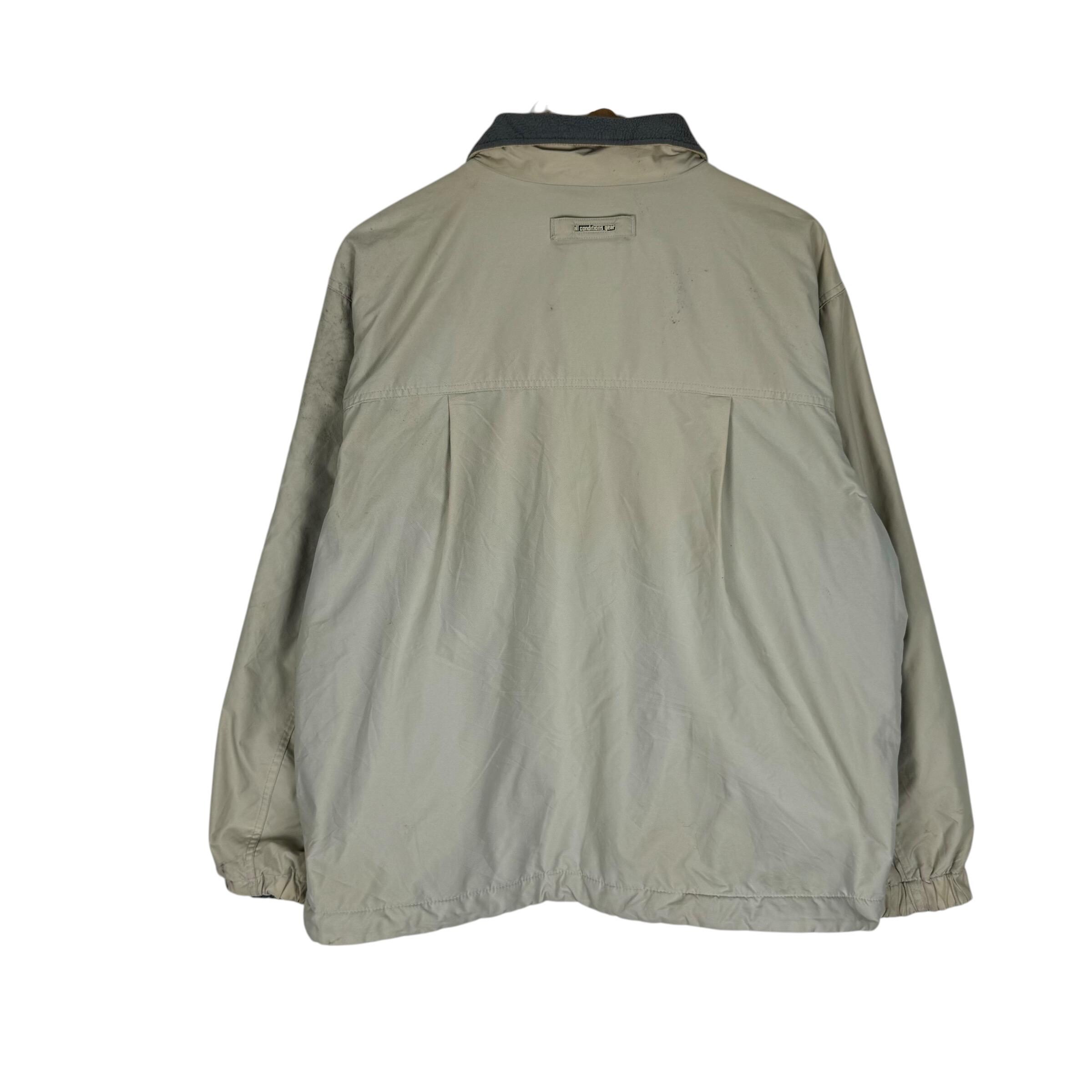 Vintage 90s Nike ACG Fleece Jacket Reversible Grey (size L) - Etsy