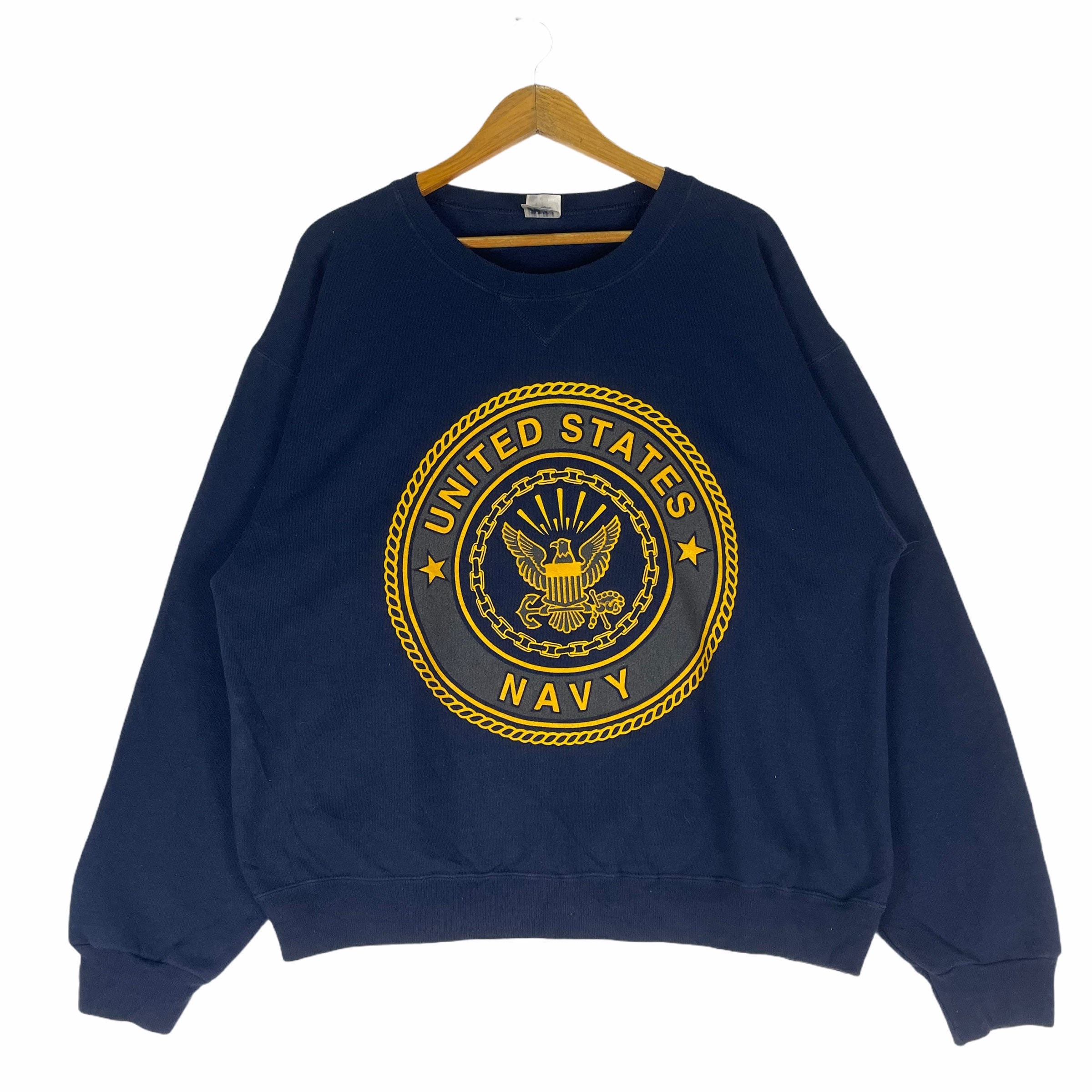 Us navy crewneck sweatshirt clearance
