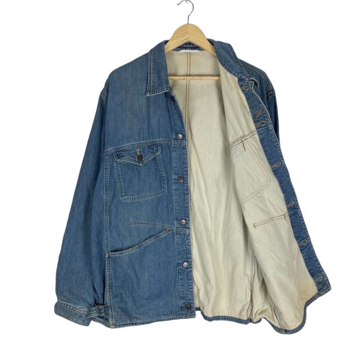 Vintage 80s Marithe Francois Girbaud Denim Utility Jacket - Size