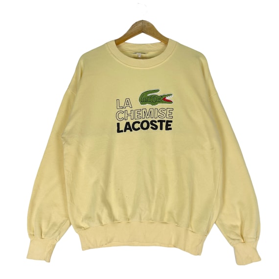 LACOSTE LA Chemise Sweatshirt Crewneck Lacoste Sp… - image 1