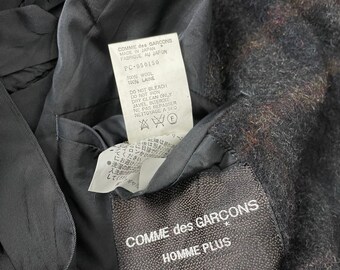 Comme Des Garcons Vintage 80s Antique Check Jacket and
