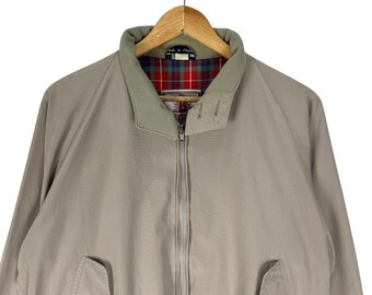 Vintage 70s Baracuta G9 Harrington Jacket: England Brown