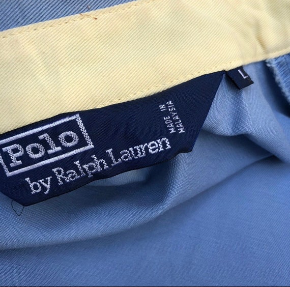 Vintage 90s POLO Ralph Lauren RL Herrington Blue Colour Zip Vintage 90s POLO Ralph Lauren RL Herrington Blue Colour Zip