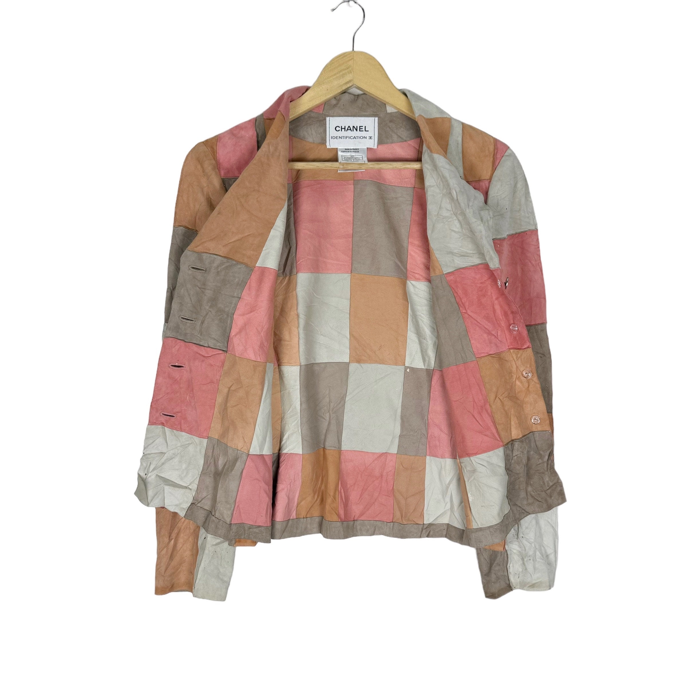 ゆみ　Vintage StitchedDenimJacket LLALAB ゆみ Vintage StitchedDenimJacket LLALAB Vintage Stitched