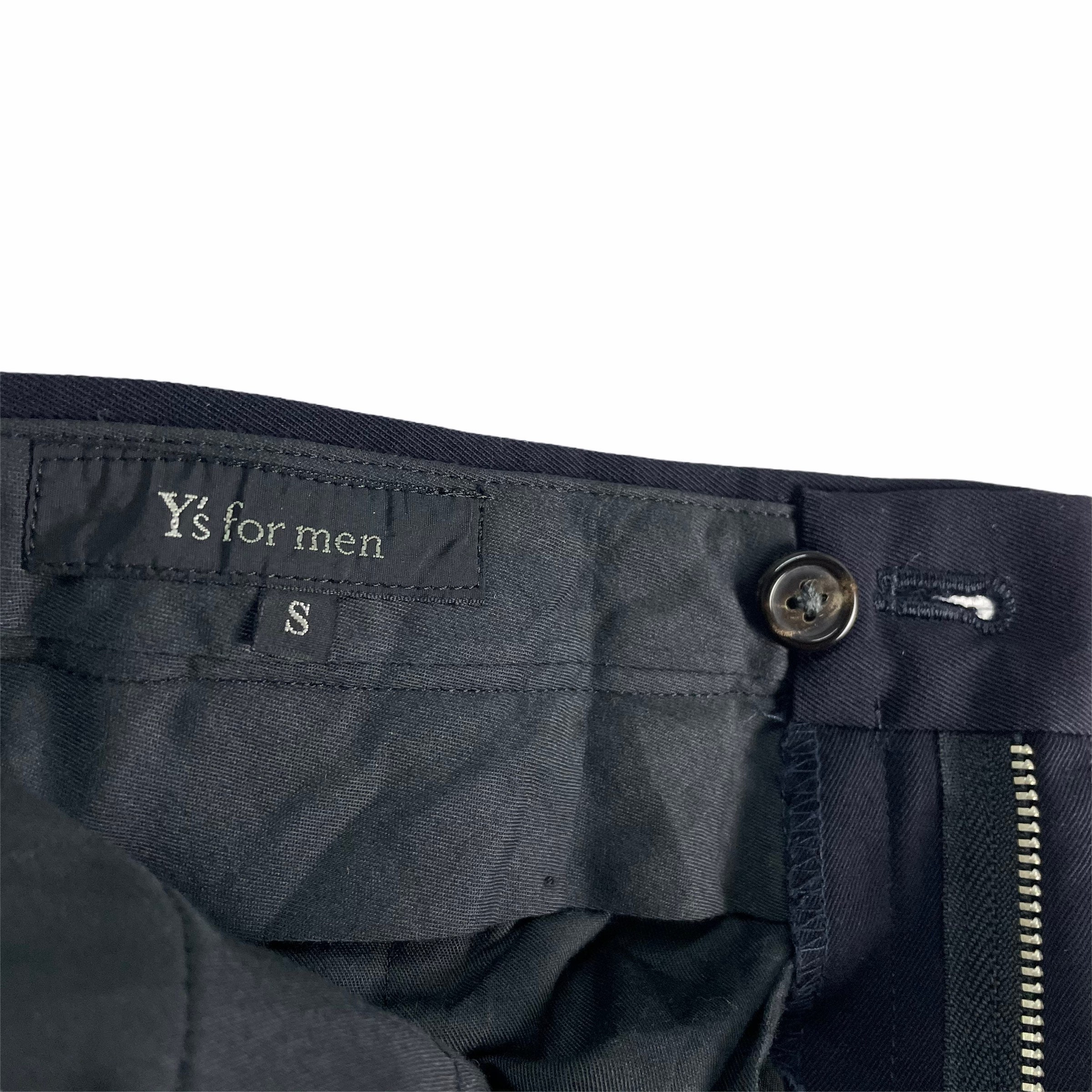 Vintage 90s Yohji Yamamoto Ys for Men Pants Casual Button Wool Vintage 90s Yohji Yamamoto Ys for Men Pants Casual Button Wool
