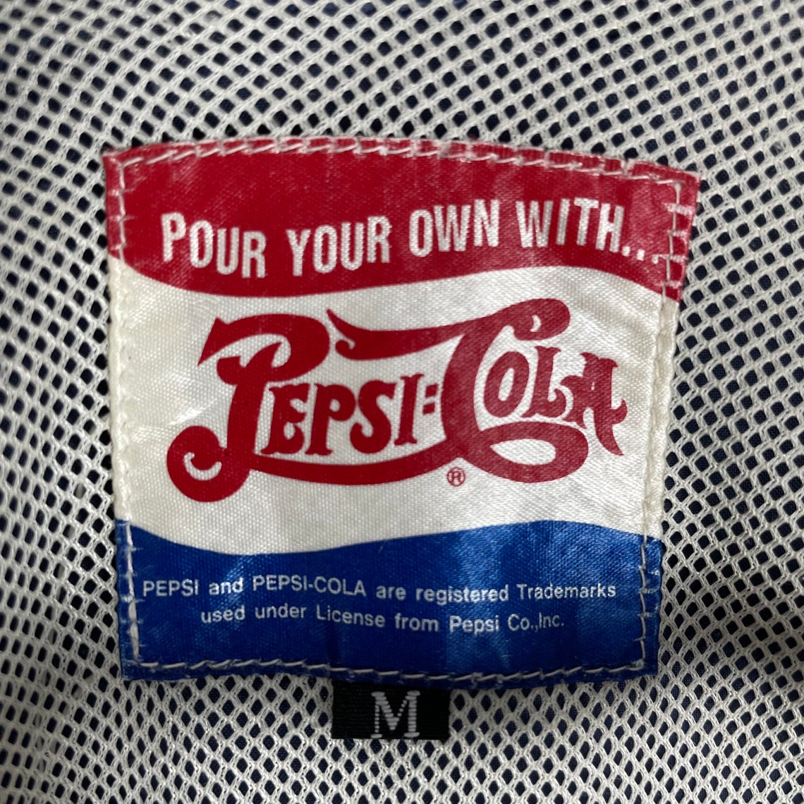 Vintage 90s Pepsi Cola Coach Jacket Navy Colour Sweater - Etsy