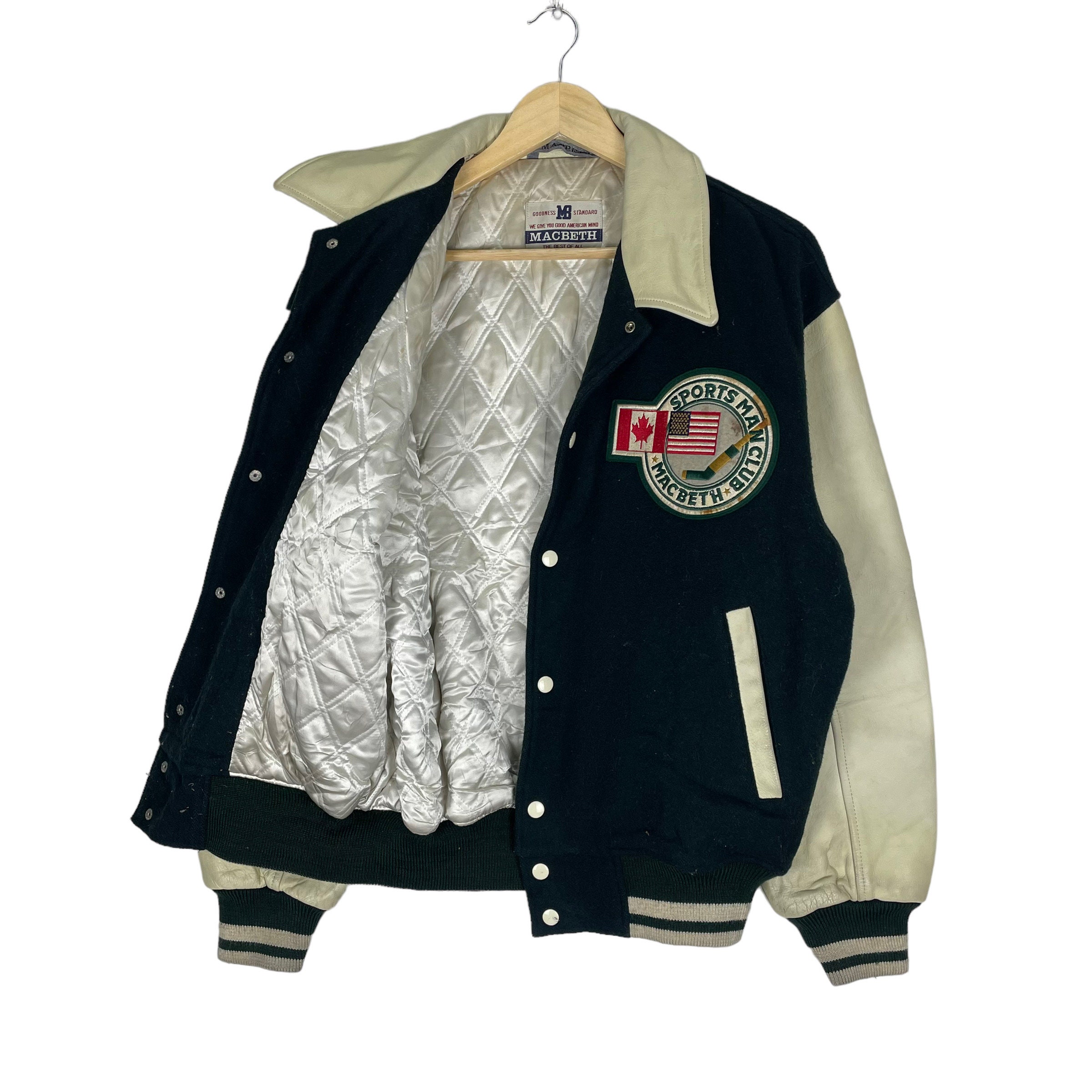 ジャケット・アウター vintage MACBETH putchwork jkt ez Macbeth Jacket - Etsy