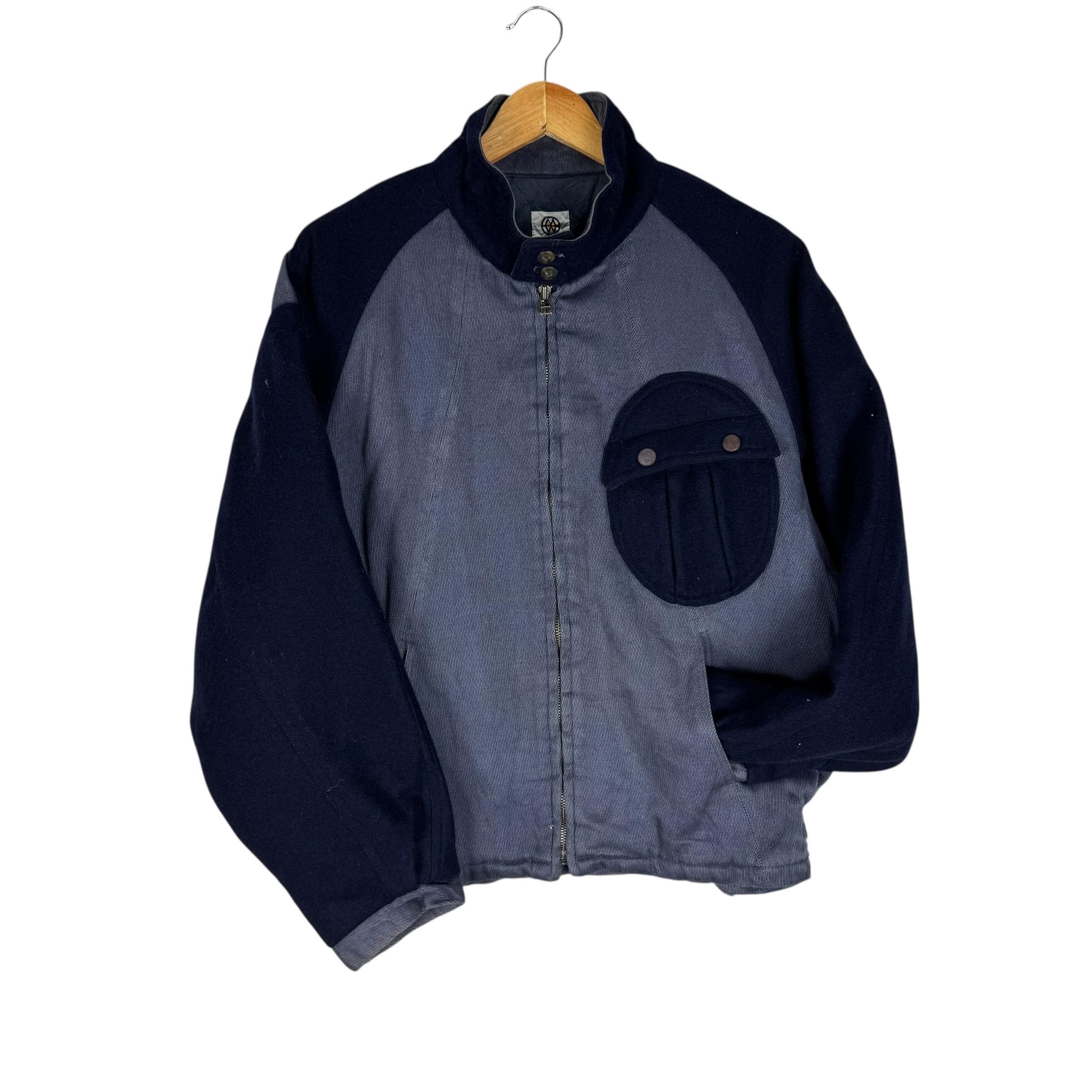 Vintage 90s Marina Del Rey Retro American Bomber Jacket - (size M