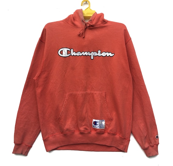 Vintage 90s Champion Hoodie Sweatshirt 