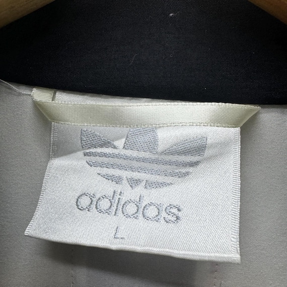 Vintage 90s Adidas Germany 1994-96 Track Jacket White Colour Size