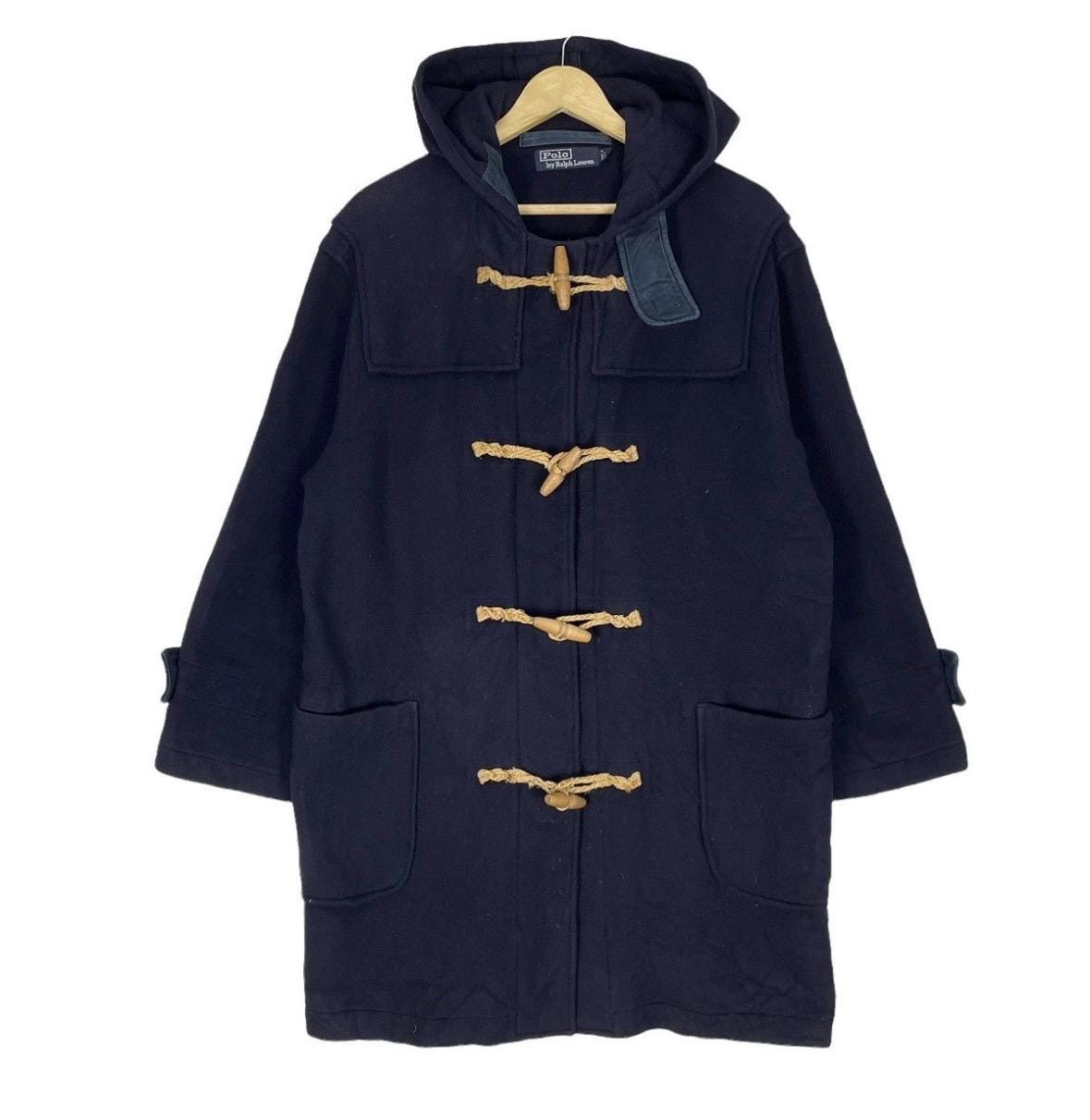 ジャケット・アウター 90s polo by ralphlauren duffle long coat Polo Ralph Lauren Duffle Coat Jacket Navy Colour Size Large
