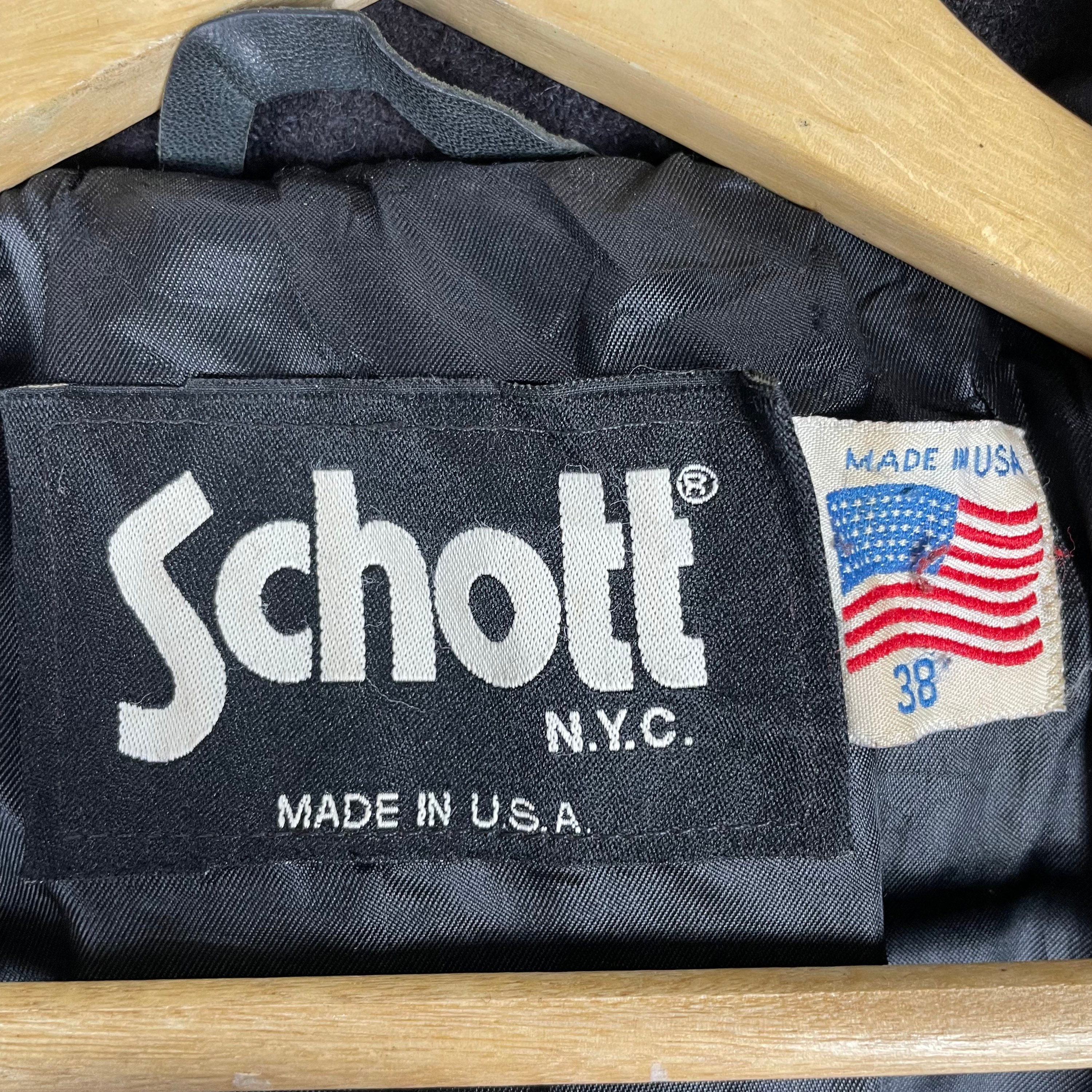 SCHOTT USA Duffle Coat Toggle Button Jacket Black Colour - Etsy