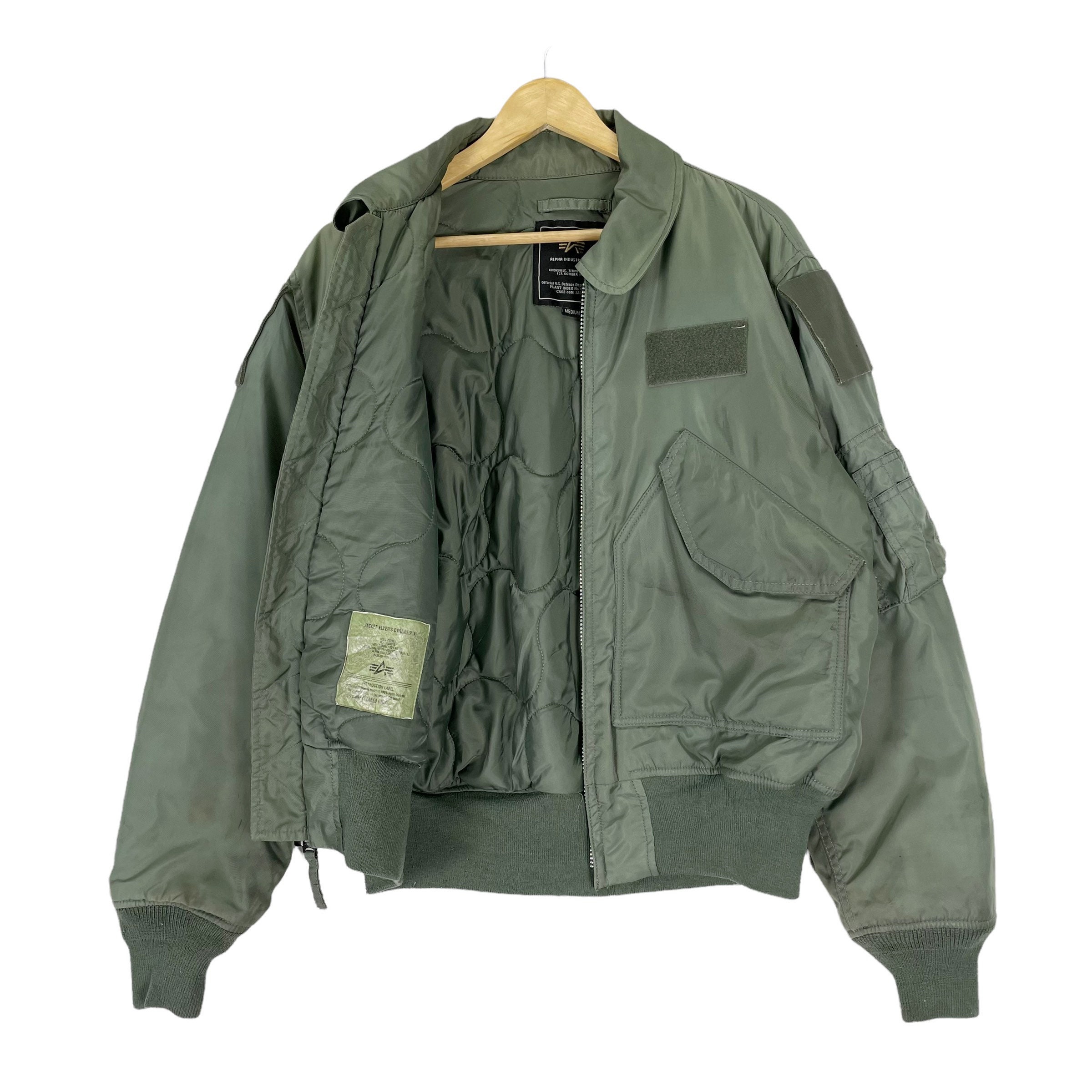 Alpha Industries CWU 45/P Bomber Jacket Heritage - Frank's Sports Shop