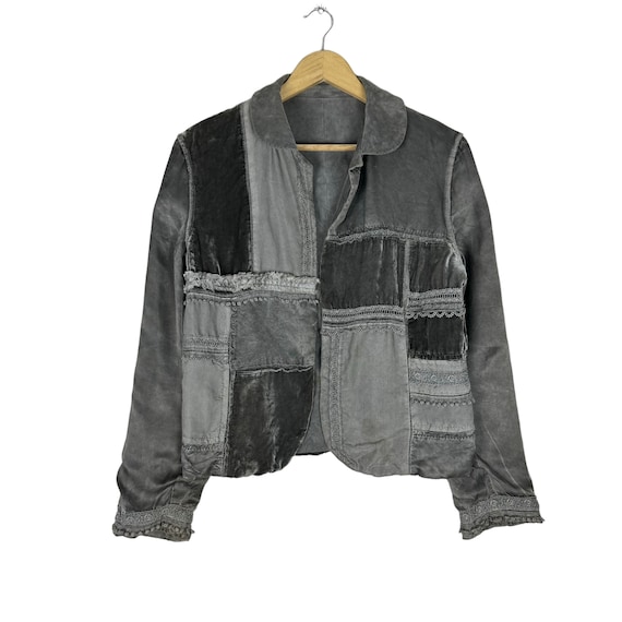 Comme Des Garçons Tricot Patchwork Corduroy Jacket - CDG