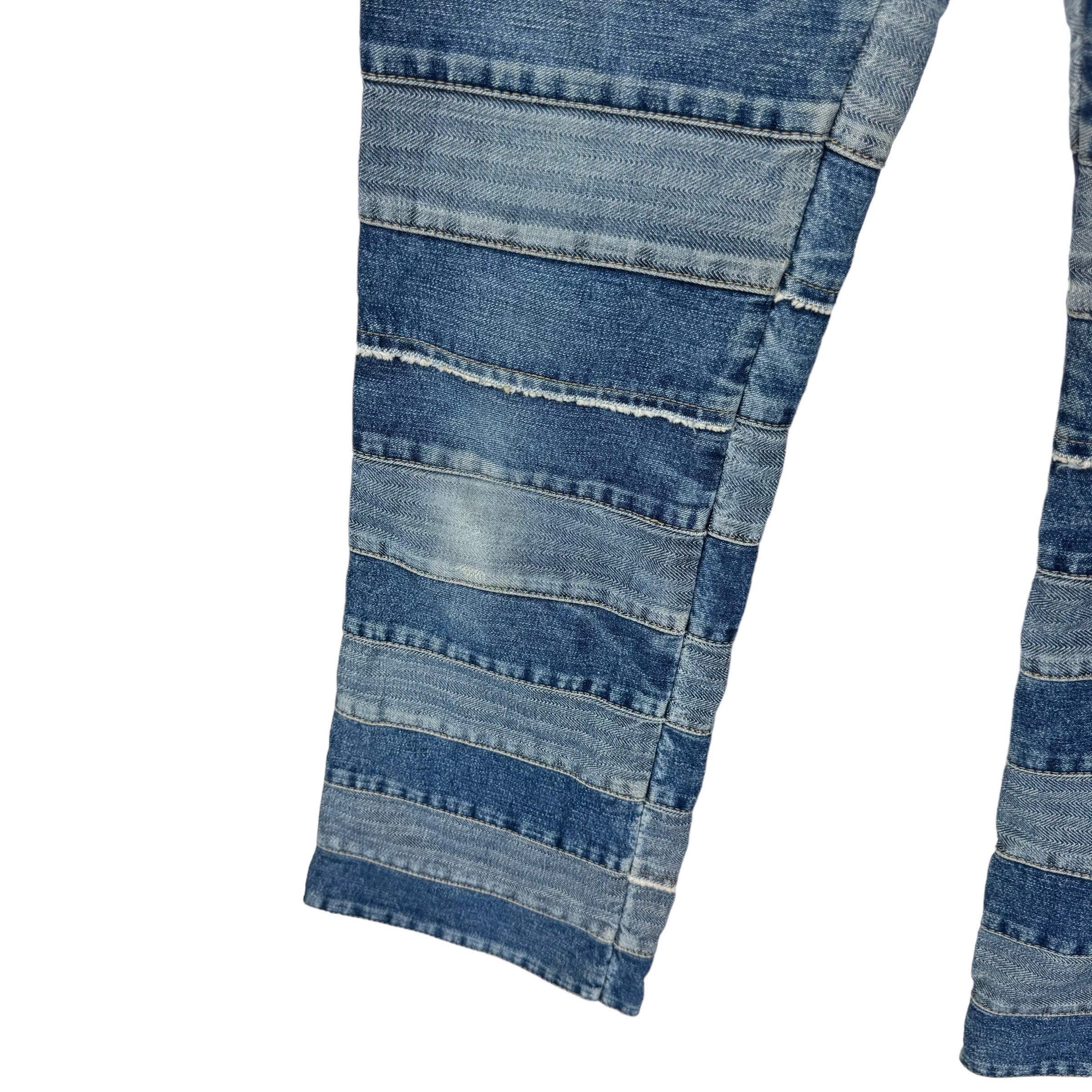 Vintage 90s Hysteric Glamour Kinky Patchwork Hagi Denim Vintage 90s Hysteric Glamour Kinky Patchwork Hagi Denim