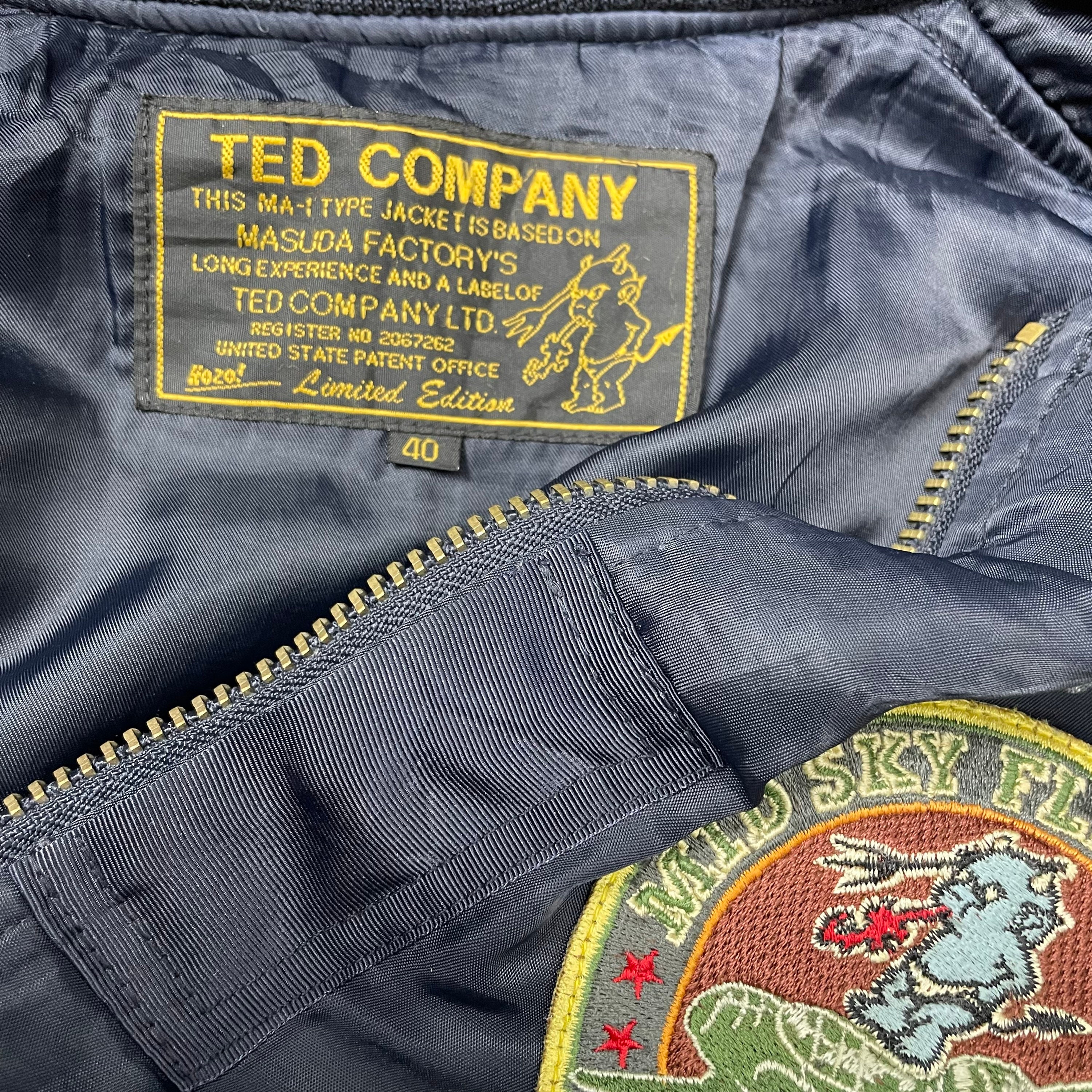 Vintage 90s TEDMAN COMPANY Limited MA 1 Flyer Military Vintage 90s TEDMAN COMPANY Limited MA 1 Flyer Military