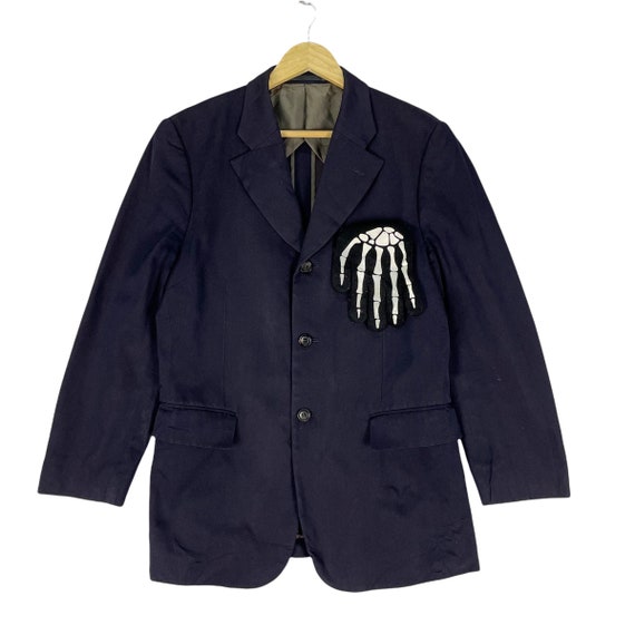 AD1989 comme des garçons homme coat Vintage 90s COMME Des GARCON Homme Blazer Coat Jacket Style