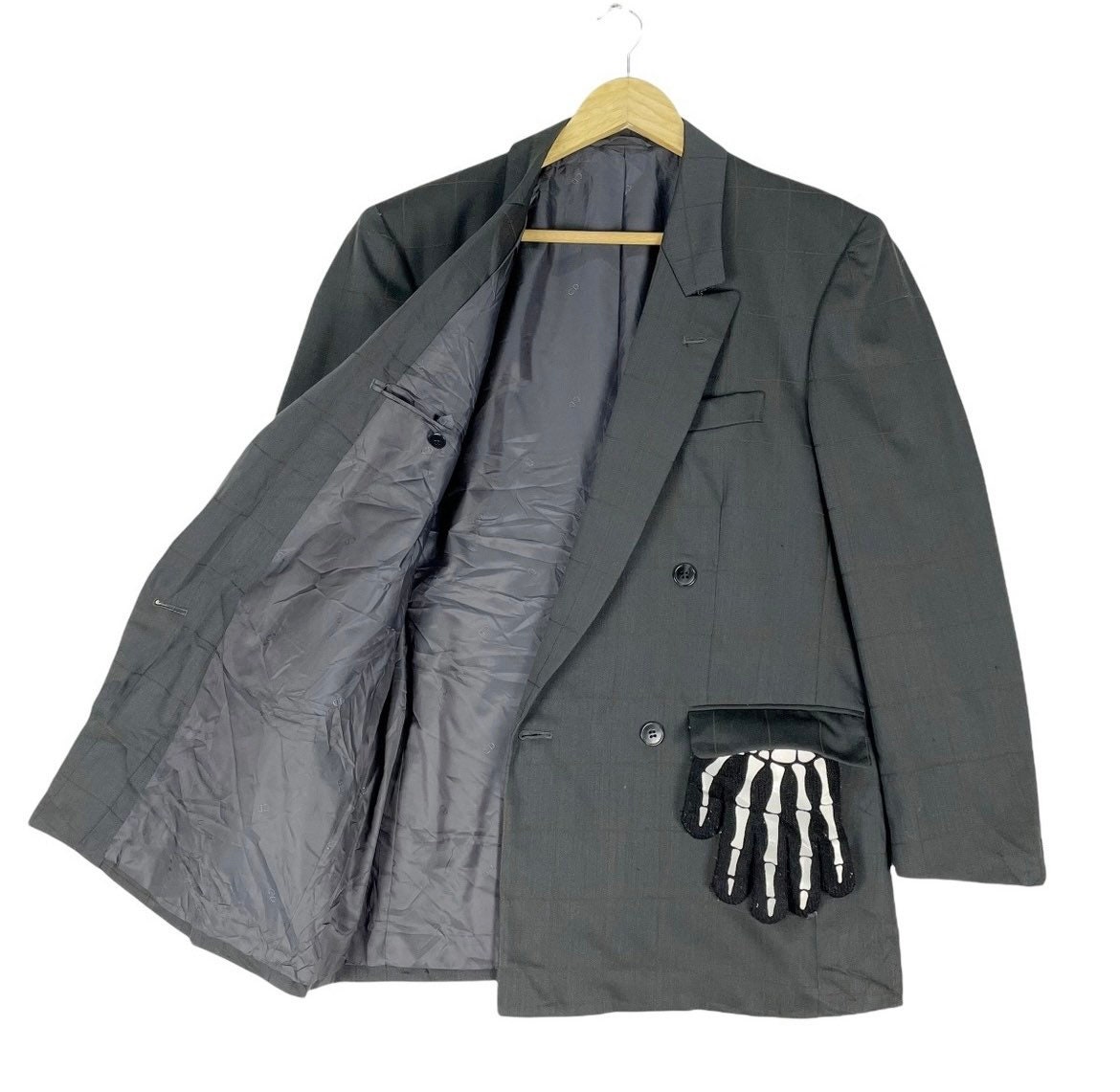 90s Christian Dior MONSIEUR ウールブルゾン XL相当