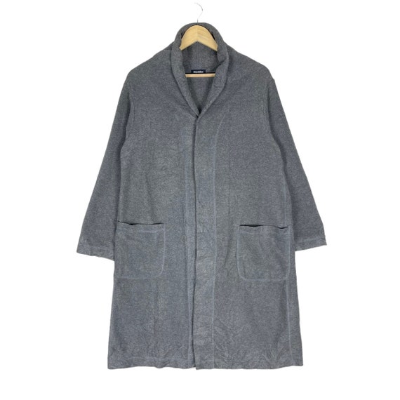 Vintage 90s Plantation Issey Miyake Long Jacket Snap Button