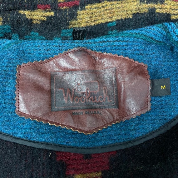 Vintage 90s Woolrich Aztec Wool Zipper Jacket Native Navajo Vintage 90s Woolrich Aztec Wool Zipper Jacket Native Navajo