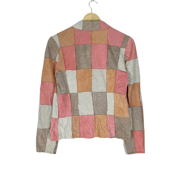 Chanel Identification AW2000 Jacket Patchwork Sue… - image 5