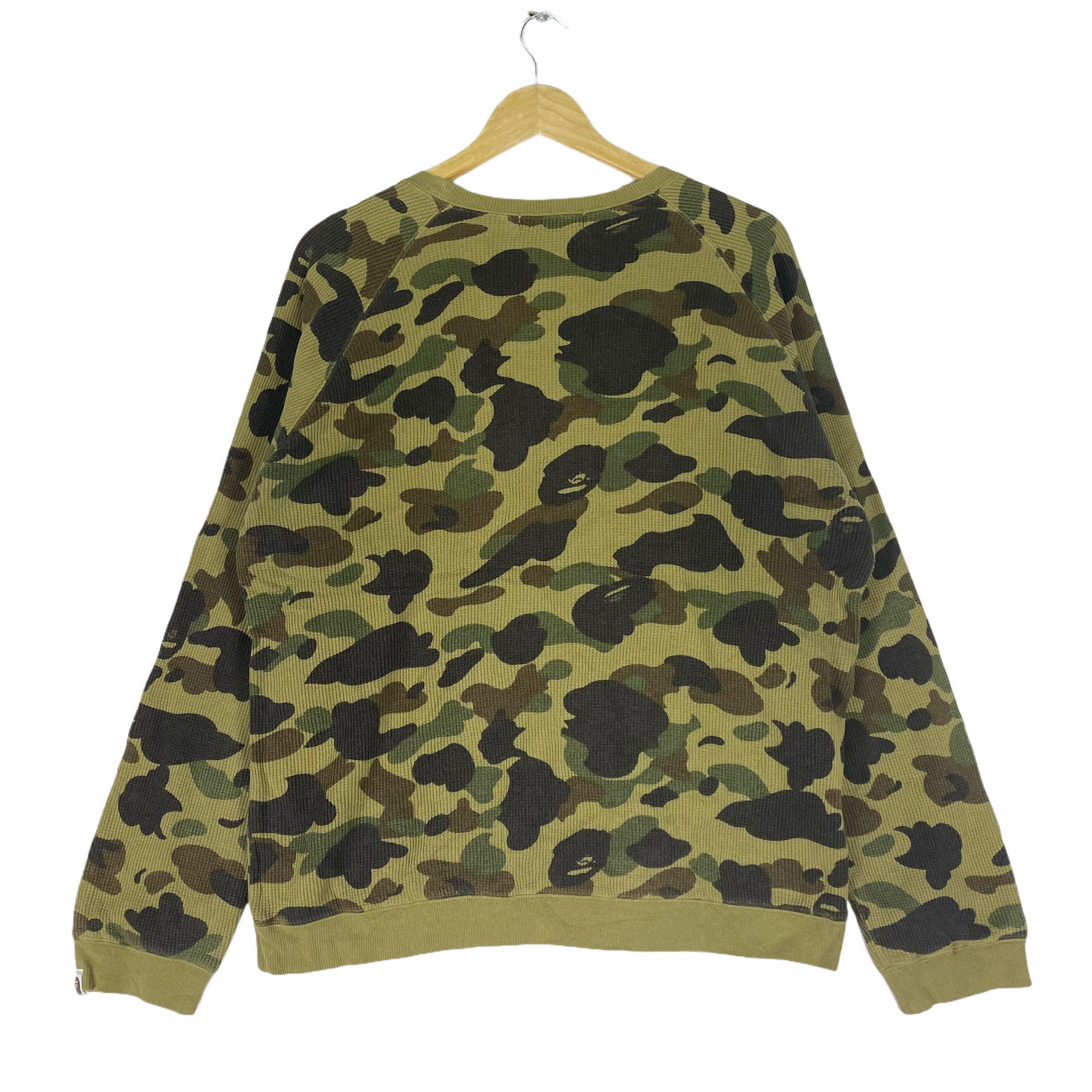 A Bathing Ape Sweatshirt Camouflage Bape Sweater Camo Japanese - Etsy