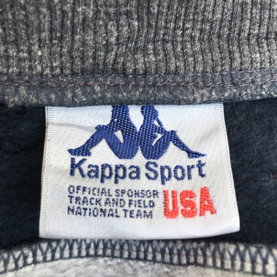 Rare!! KAPPA Sweatshirt Small Logo Track And Fiel… - image 7
